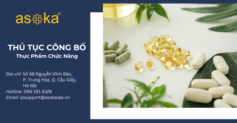 Hướng dẫn thủ tục công bố thực phẩm chức năng