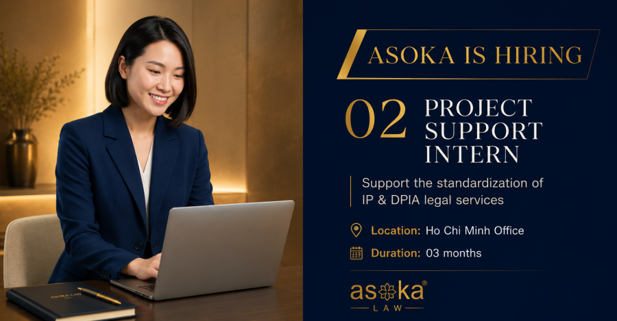 Asoka Law tuyển Thực tập sinh Hỗ trợ Dự án tại TP.HCM