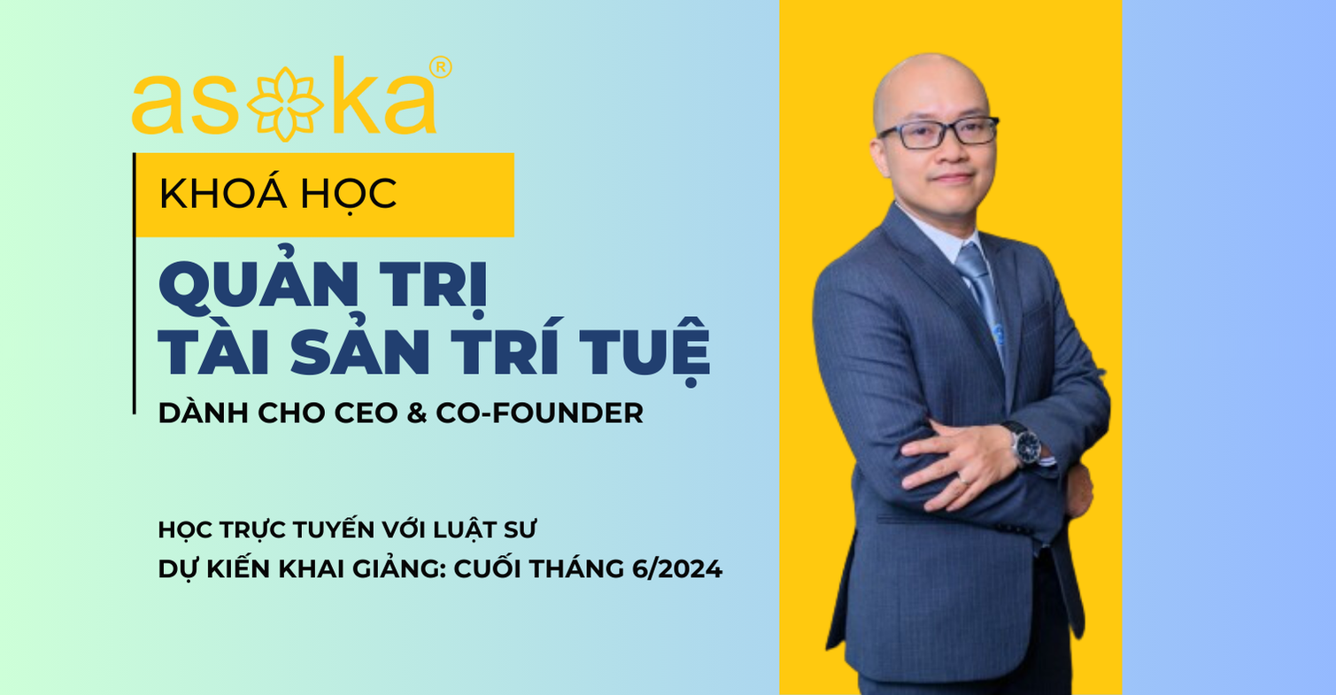 Khoá học Quản Trị Tài Sản Trí Tuệ (trực tuyến)