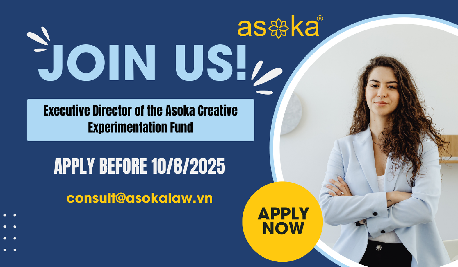 We're Hiring: Executive Director of the Asoka Creative Experimentation Fund